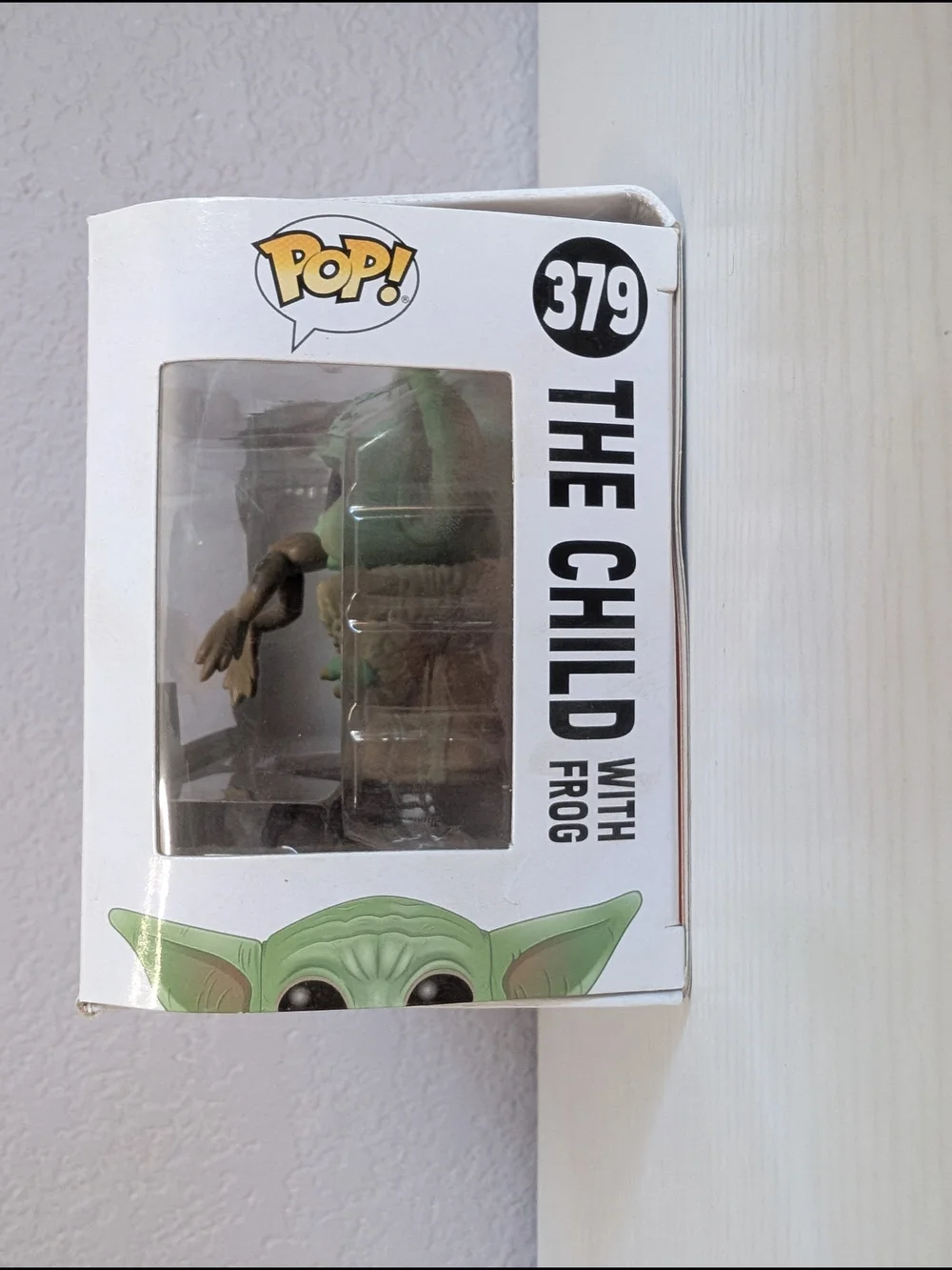 Funko Pop! The Child with Frog Figure - Green & Brown